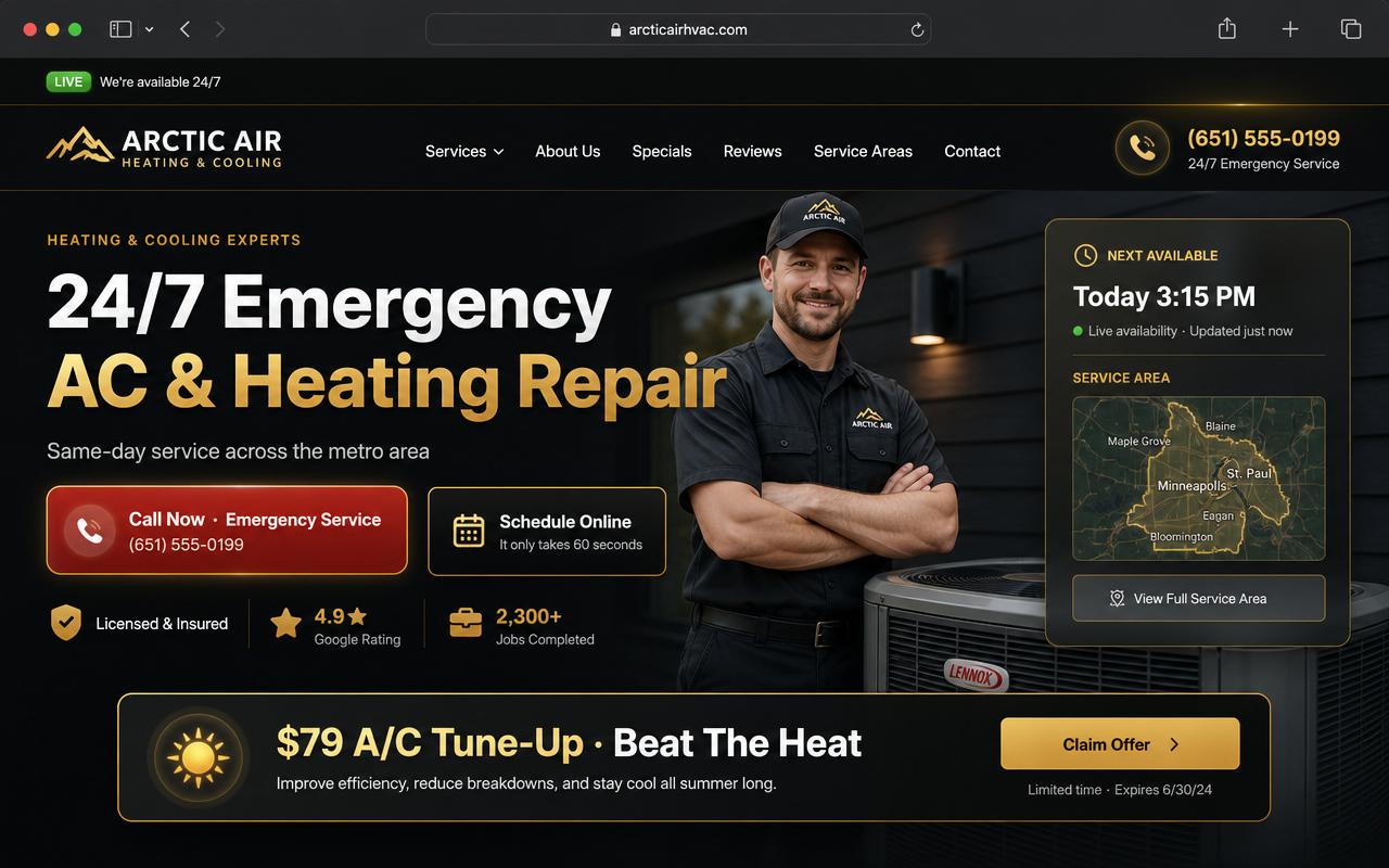 HVAC & Home Services — HVAC · Home Services